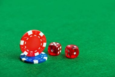 Baccarat card layout showing banker and player hands